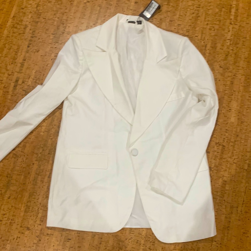 New blazer, fit a little looser